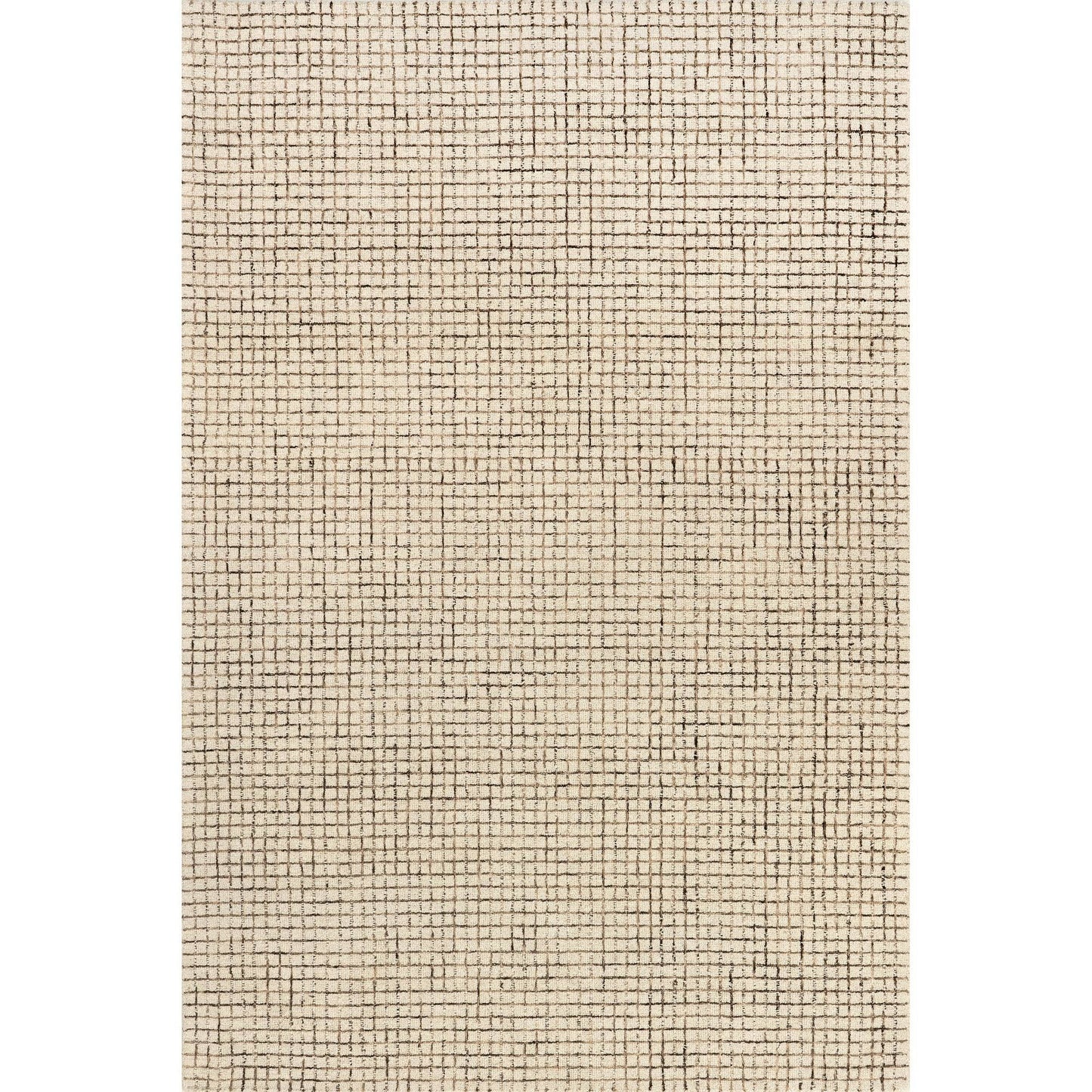 Arvin Olano Melrose Checked Wool Area Rug Arvin Olano x Rugs USA Rug Size: Rectangle 5' x 8' - Product image 1