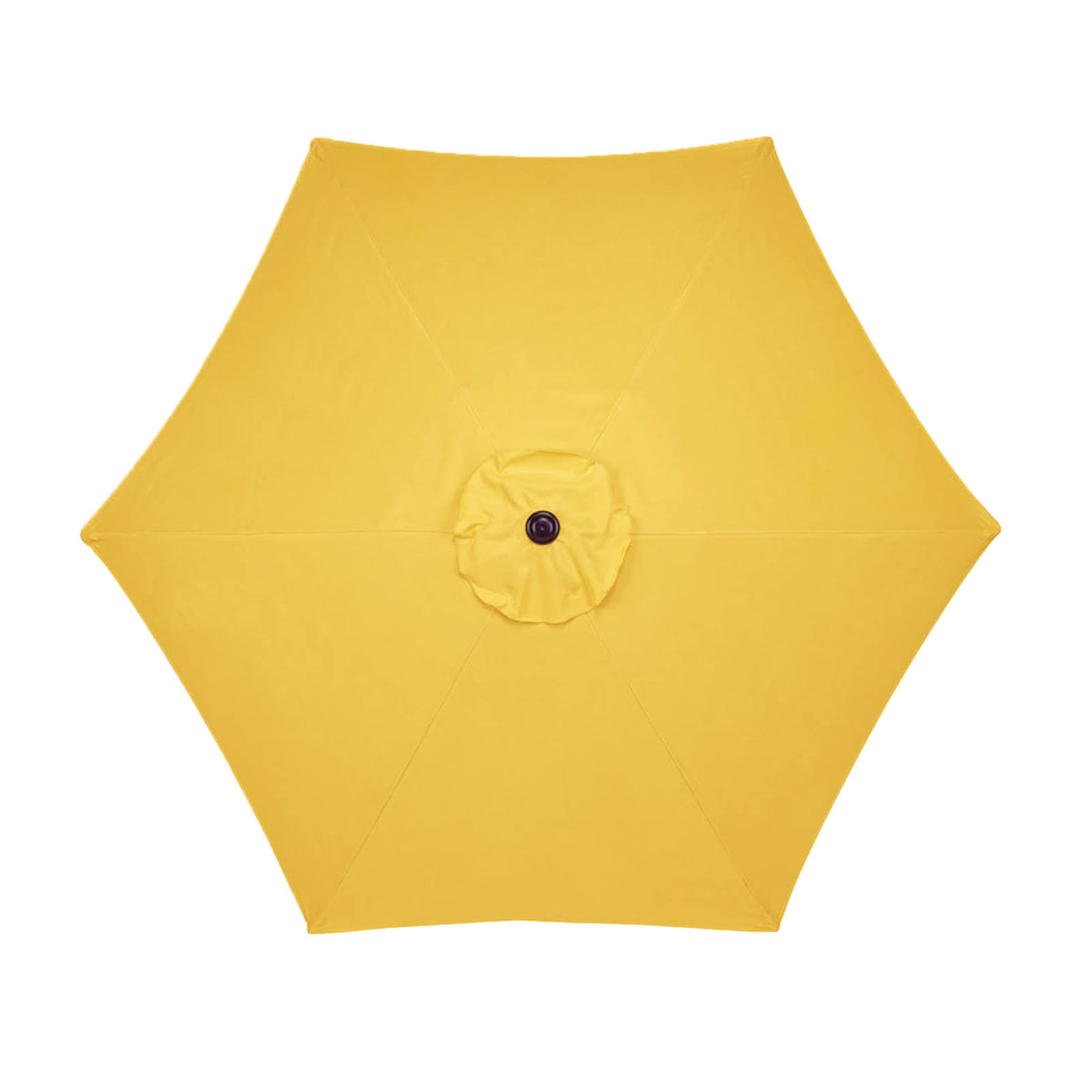 Living Accents 9' Tiltable Market Umbrella, Yellow - Product image 1