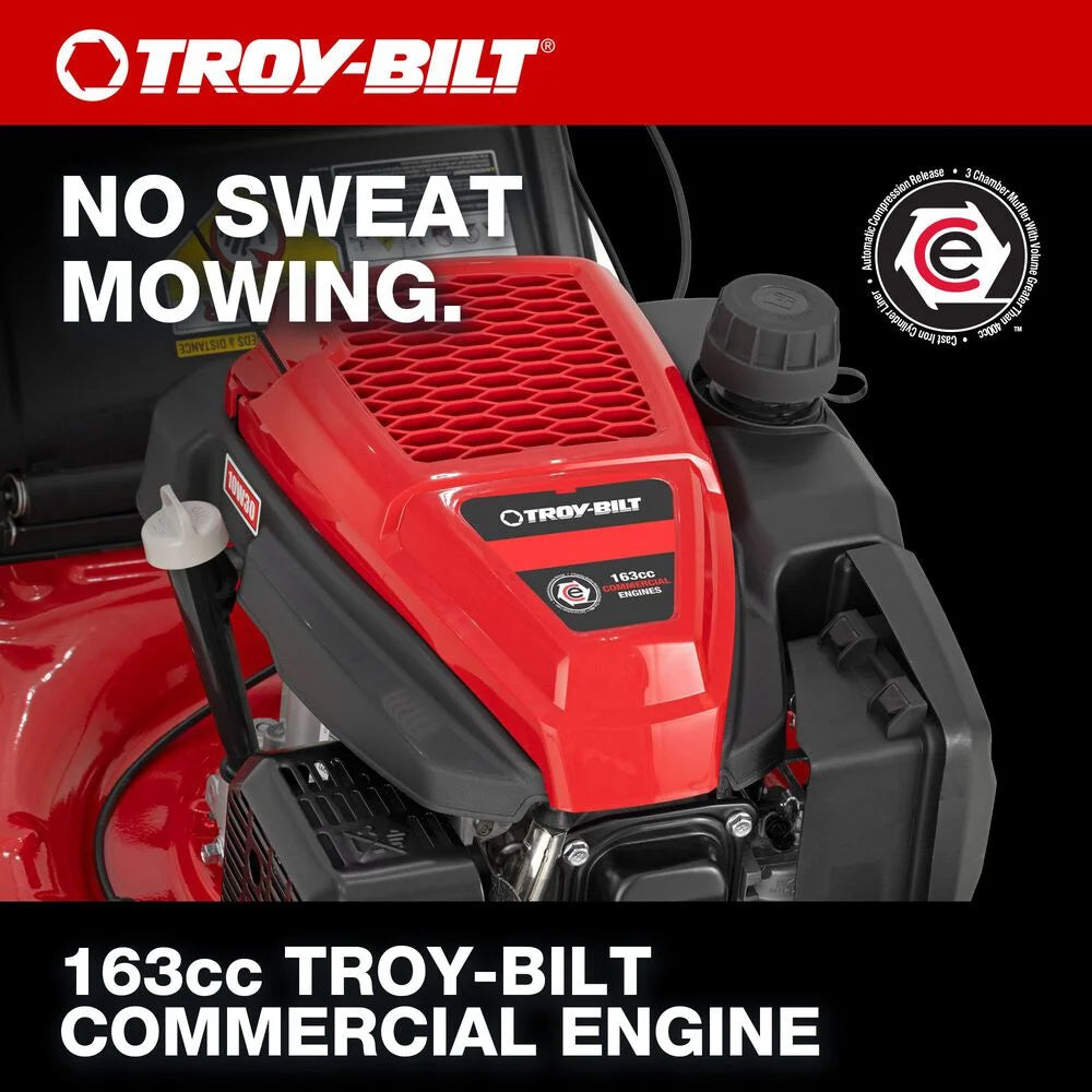 Troy Bilt TB230C - High - Wheel Self - Propelled Mower - 163cc Troy - Bilt Engine - 11" Rear Wheels - 3 - Product image 7