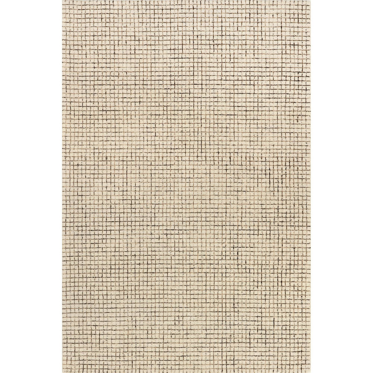 Arvin Olano Melrose Checked Wool Area Rug Arvin Olano x Rugs USA Rug Size: Rectangle 5' x 8' - Product image 1
