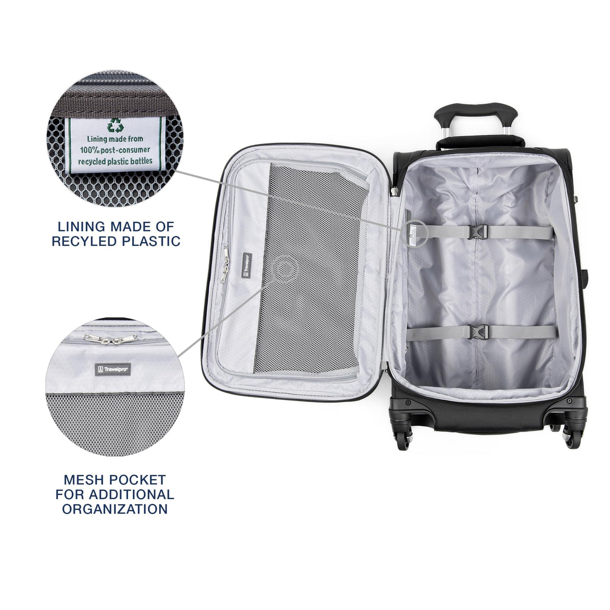 Travelpro Maxlite 5 Softside Expandable Carry on Luggage - Product image 3