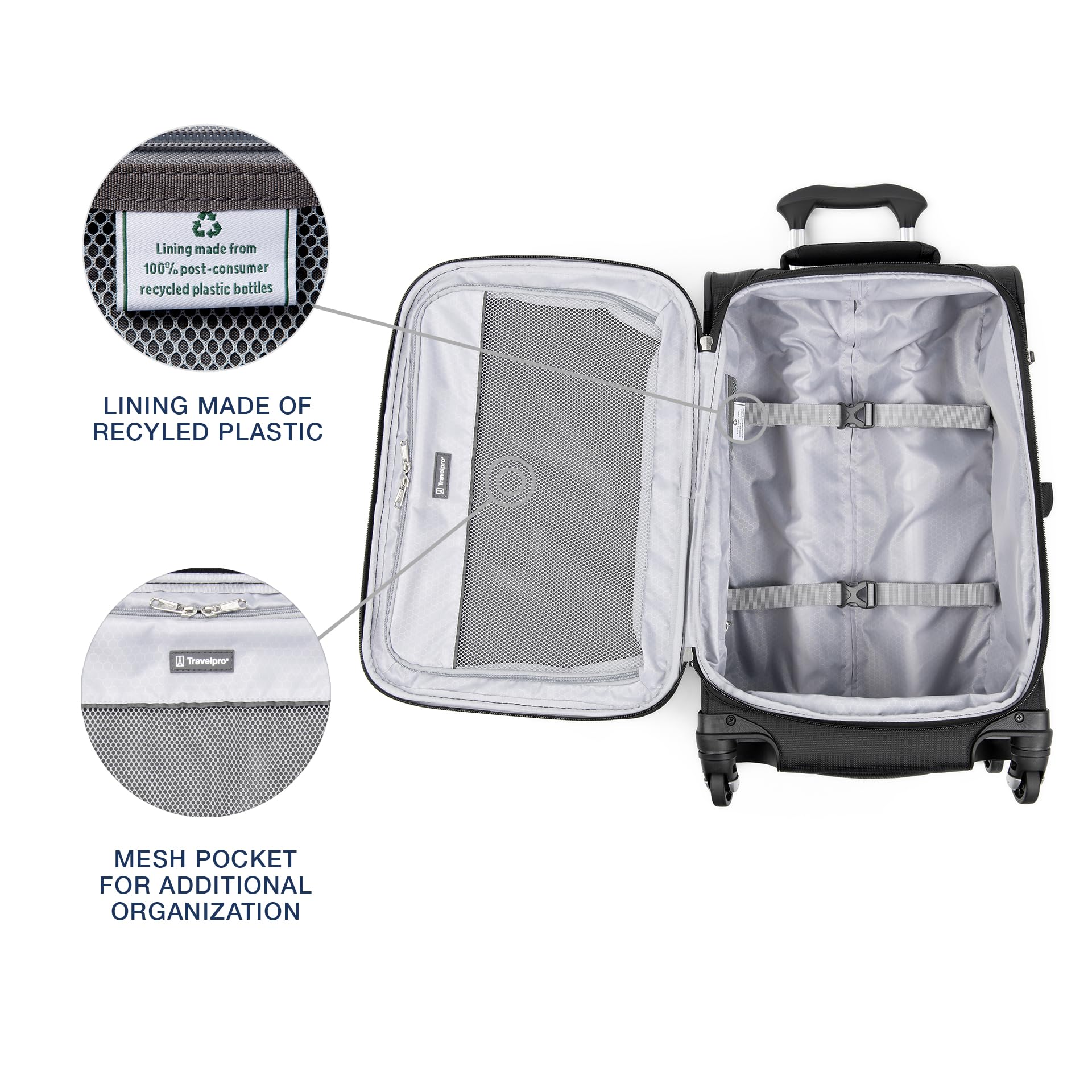 Travelpro Maxlite 5 Softside Expandable Carry on Luggage - Product image 3