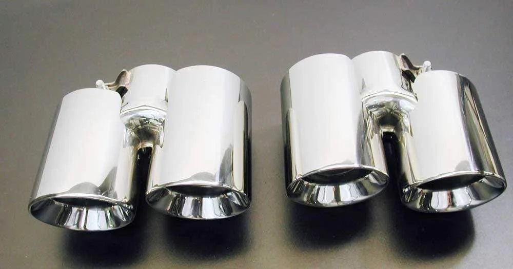 Racing Dynamics Dual Tailpipe Tips | Porsche 997