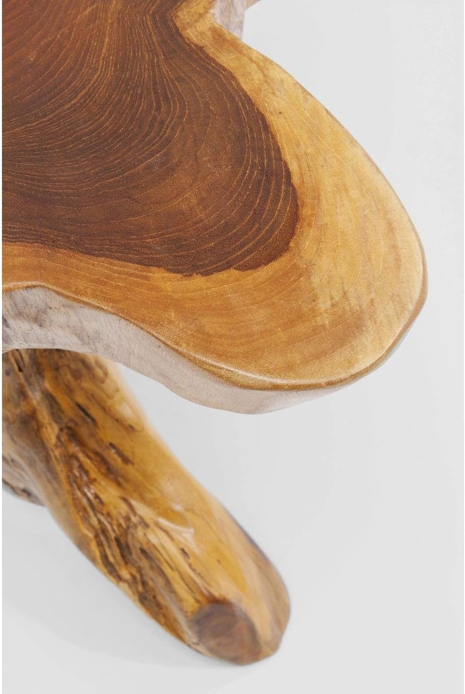 Kare Design Tree Side Table, Solid Wood, Nature-Brown, Large, Interior Decoration, Bedroom Decoration, Living Room, Hallway, Home, 40x50x50cm