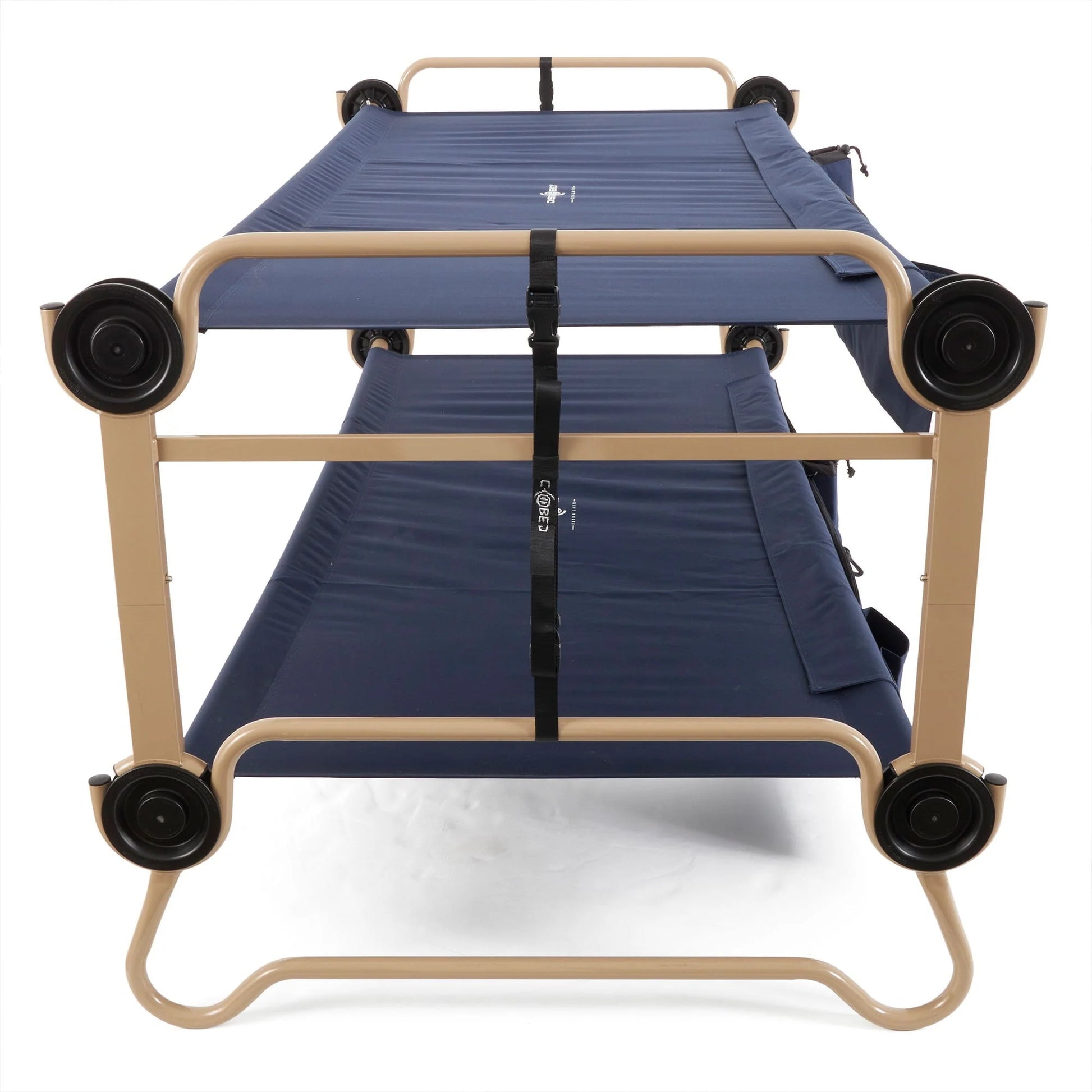 Disc - O - Bed XL Cam - O - Bunk Benchable Double Cot with Storage Organizers, Navy - Product image 11