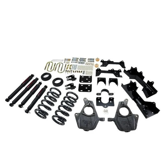 BELLTECH 680ND LOWERING KITS Front And Rear Complete Kit W/ Nitro Drop 2 Shocks 1999-2000 Chevrolet Silverado/Sierra (Ext Cab) 4 in. or 5 in. F/6 in. R drop W/ Nitro Drop II Shocks