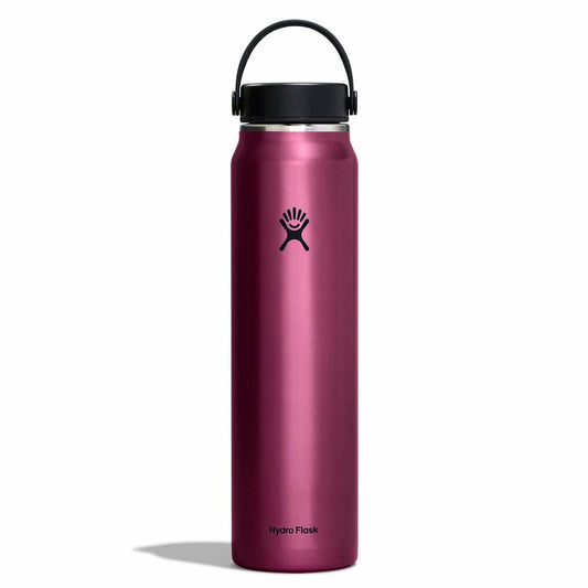 40 oz Lightweight Flex Cap Bottle - Garnet Red